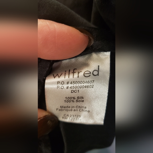 Wilfred Ecume Black Dress - Picture 4 of 5